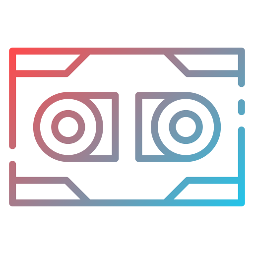 Vhs Good Ware Gradient icon