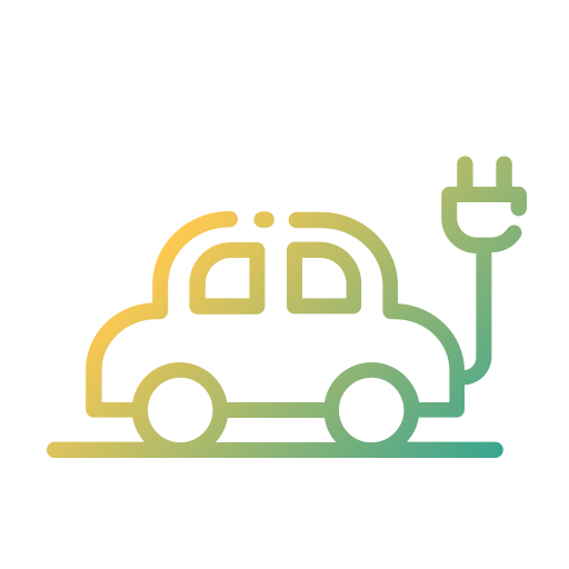 Eco car Good Ware Gradient icon