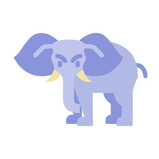 elefante Good Ware Flat icono