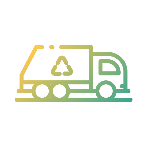 camion della spazzatura Good Ware Gradient icona
