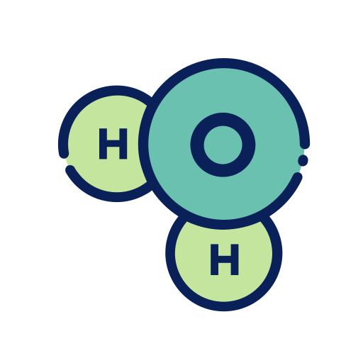 Hydrogen Good Ware Lineal Color icon