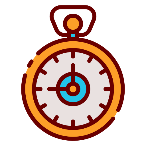 reloj de bolsillo Good Ware Lineal Color icono