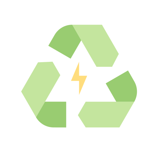 energia sostenibile Good Ware Flat icona