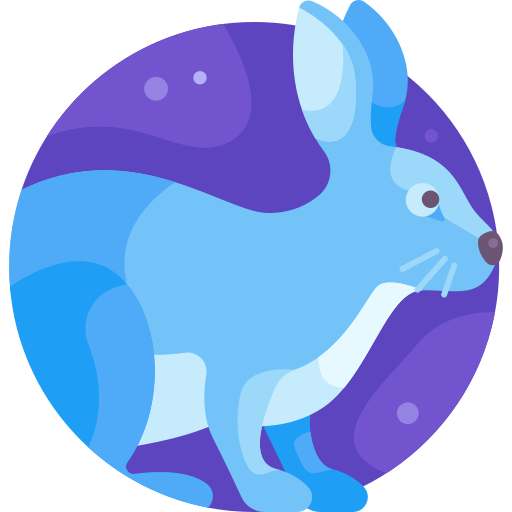 Rabbit Detailed Flat Circular Flat icon