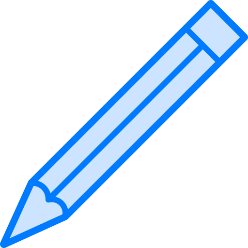 鉛筆 Generic Blue icon