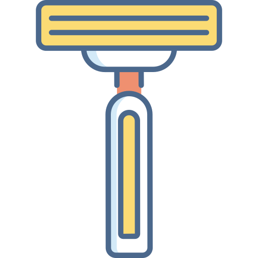 maquinilla de afeitar Generic Outline Color icono
