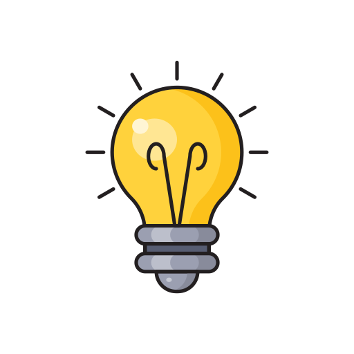 Idea Vector Stall Lineal Color icon
