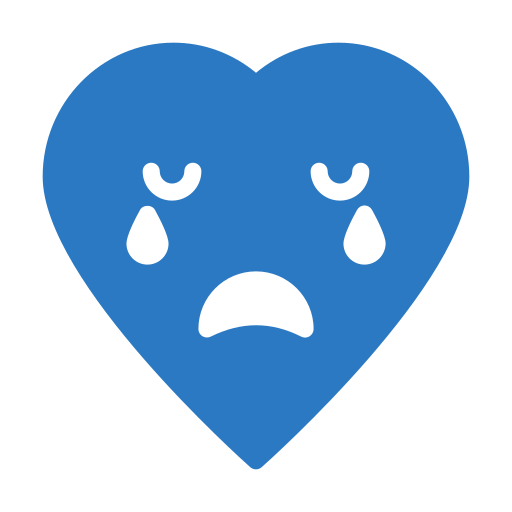 triste Generic Blue Icône