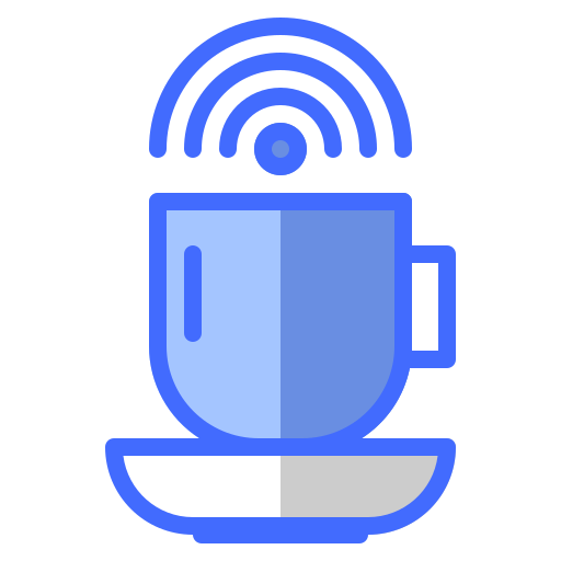 koffiekop Generic Blue icoon
