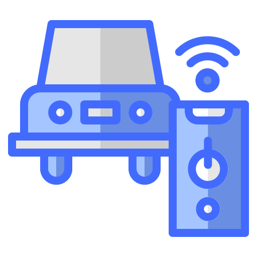 スマートカー Generic Blue icon