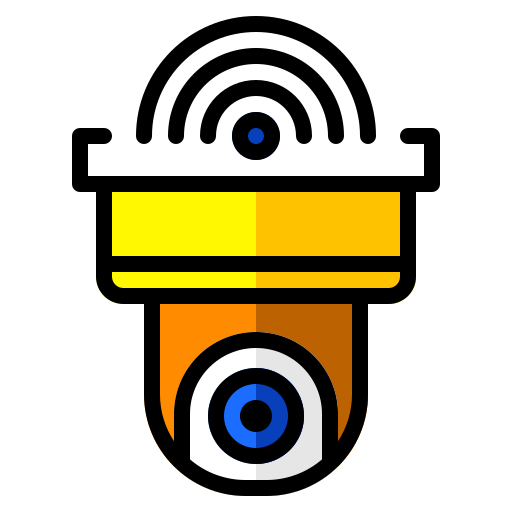 Камера безопасности Generic Outline Color иконка