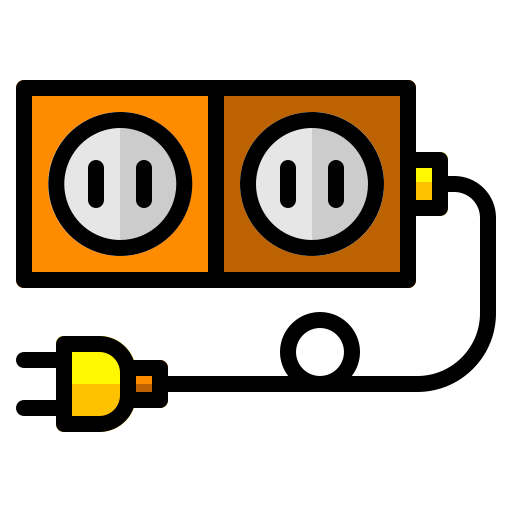 소켓 Generic Outline Color icon