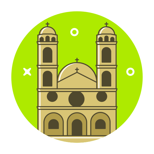 Église Generic Circular Icône