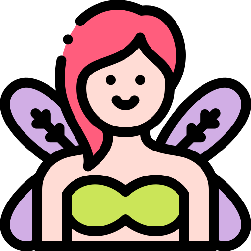 Fairy Detailed Rounded Lineal color icon