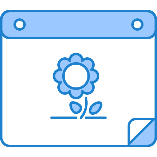 Calendar Generic Blue icon