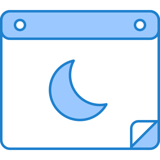 kalender Generic Blue icon