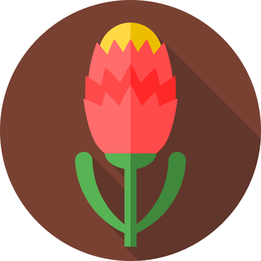 Protea Flat Circular Flat icon