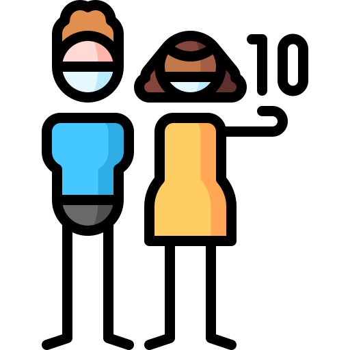 menschen Puppet Characters Lineal Color icon