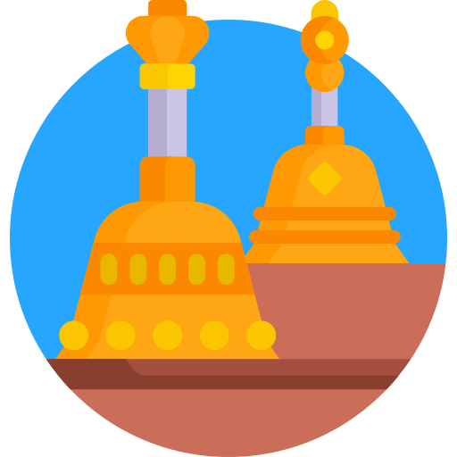 stojący dzwonek Detailed Flat Circular Flat ikona