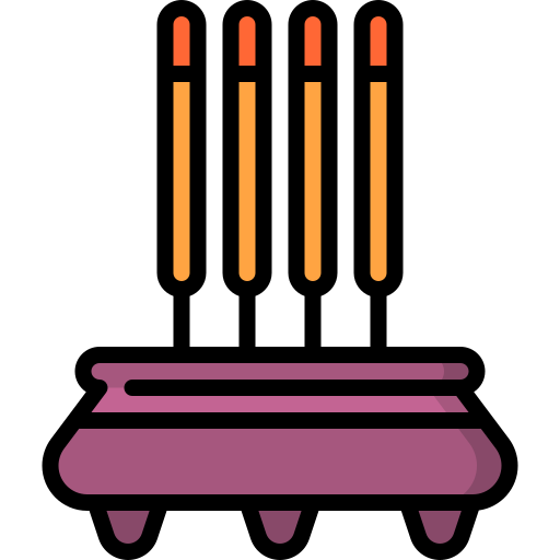 Incense Special Lineal color icon