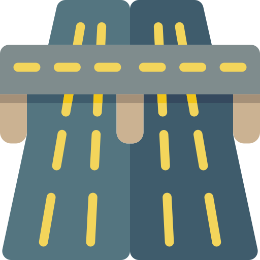 snelweg Basic Miscellany Flat icoon