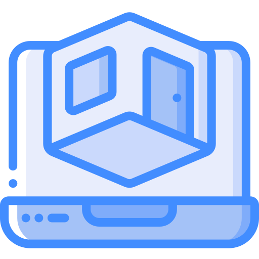 자동 cad Basic Miscellany Blue icon