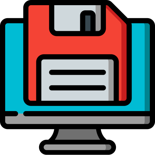 diskette Basic Miscellany Lineal Color icon