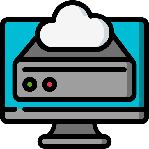 cloud-daten Basic Miscellany Lineal Color icon