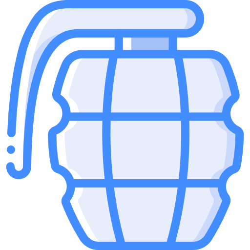 grenade Basic Miscellany Blue Icône