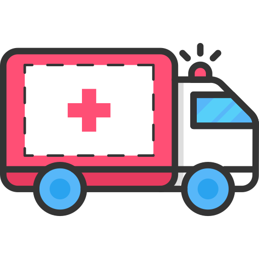 ambulanza Generic Outline Color icona