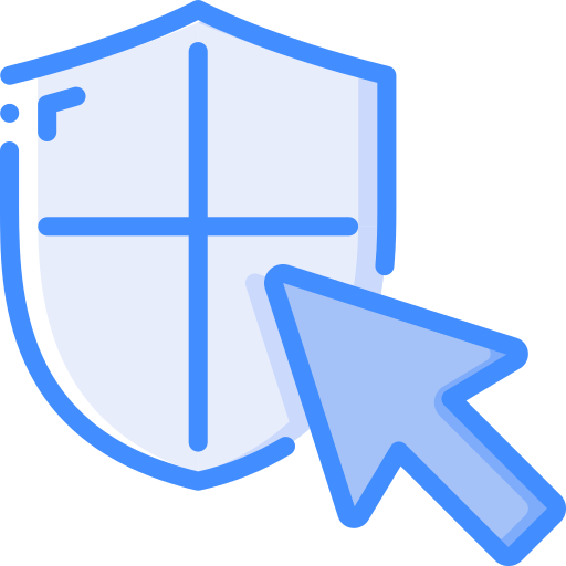 sicherheit Basic Miscellany Blue icon