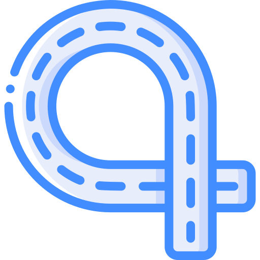 Loop Basic Miscellany Blue icon