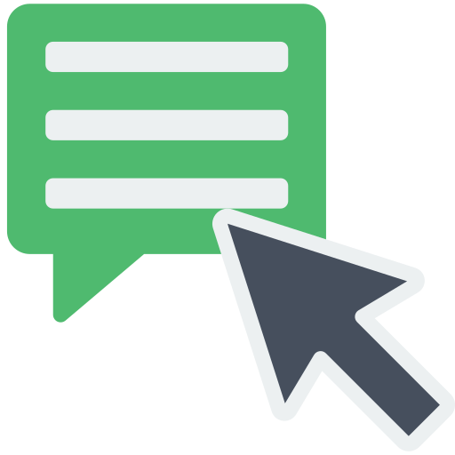 ventana de chat Basic Miscellany Flat icono