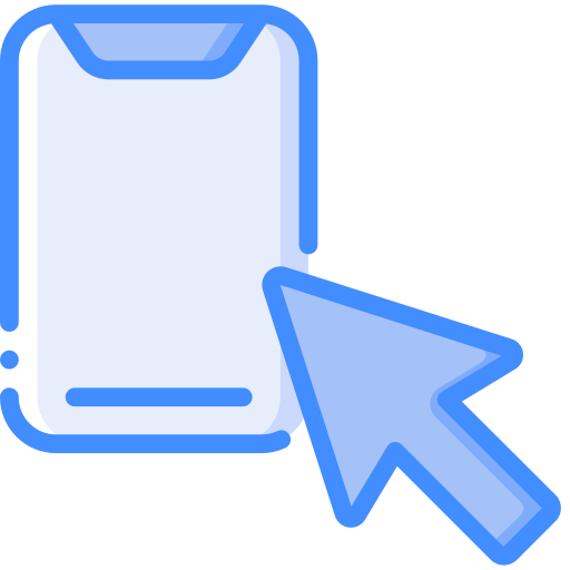 smartphone Basic Miscellany Blue icon