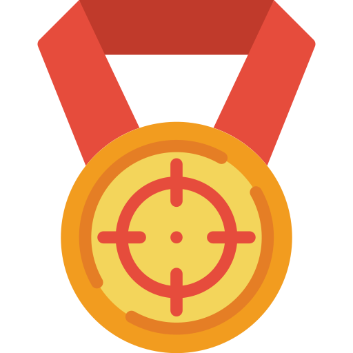 Medal Basic Miscellany Flat icon