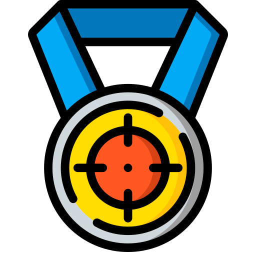 Medal Basic Miscellany Lineal Color icon
