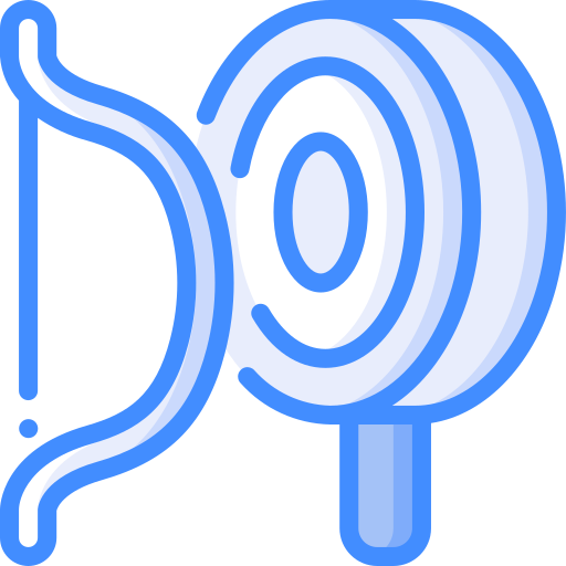boog Basic Miscellany Blue icoon