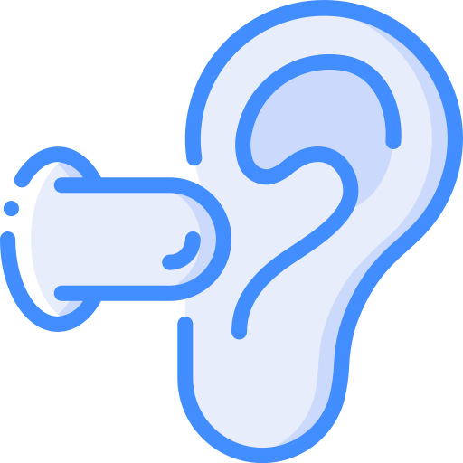 zatyczka do uszu Basic Miscellany Blue ikona