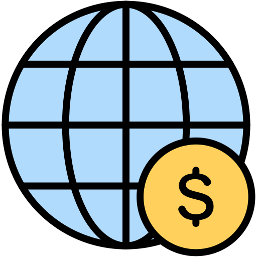 国際的 Generic Outline Color icon