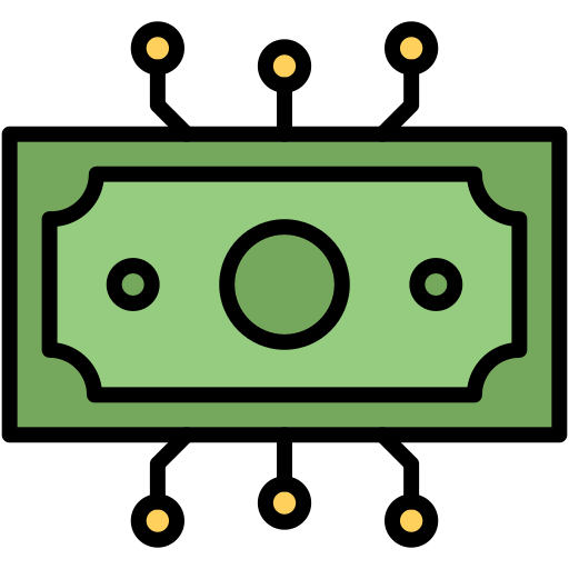 transferencia de dinero Generic Outline Color icono