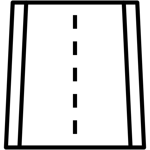 route Generic Detailed Outline Icône