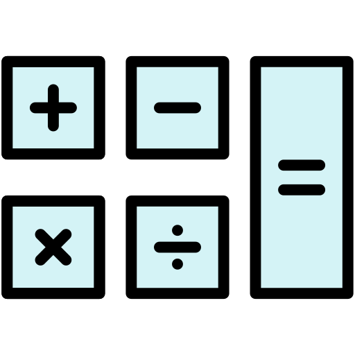 計算 Generic Outline Color icon