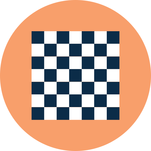 schaakbord Generic Circular icoon