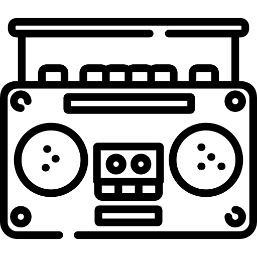 kaseta radiowa Special Lineal ikona
