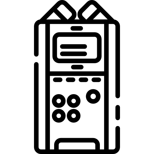 dyktafon Special Lineal ikona