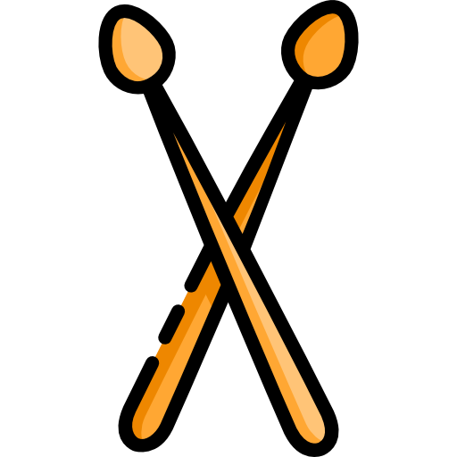 Drumsticks Special Lineal color icon