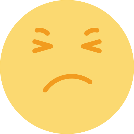 Angry Basic Miscellany Flat icon