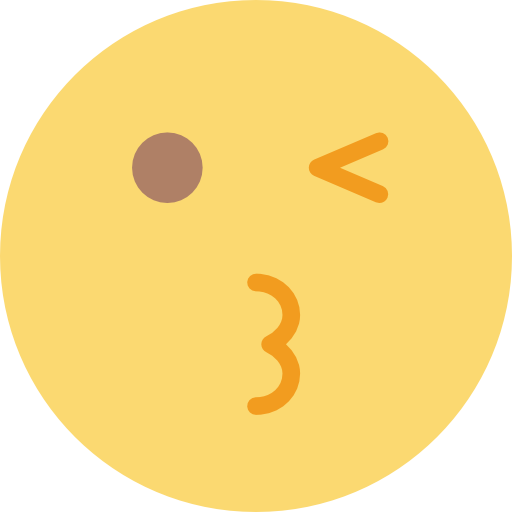 knipoog Basic Miscellany Flat icoon