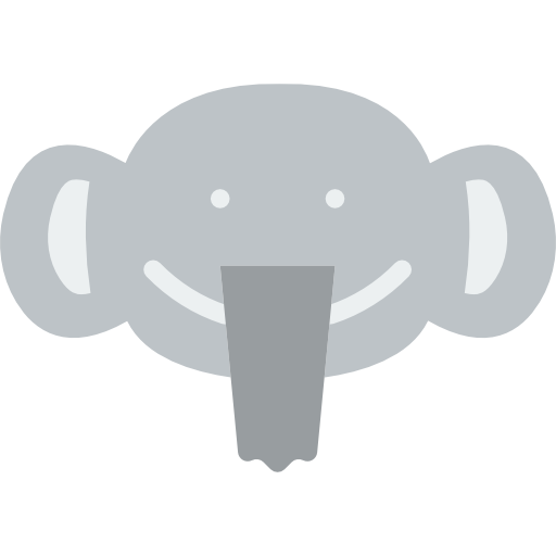 Elephant Basic Miscellany Flat icon