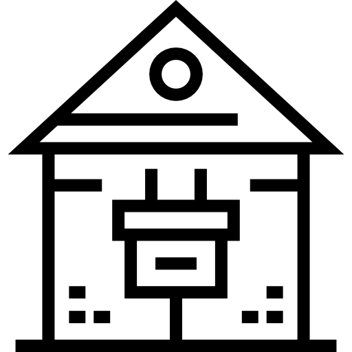 똑똑한 집 Detailed Straight Lineal icon